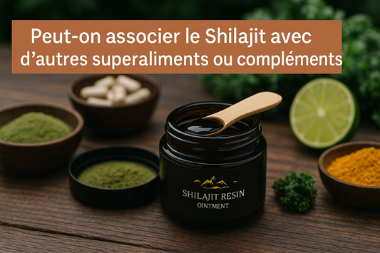 Peut-on associer le Shilajit avec d’autres superaliments ou compléments ?