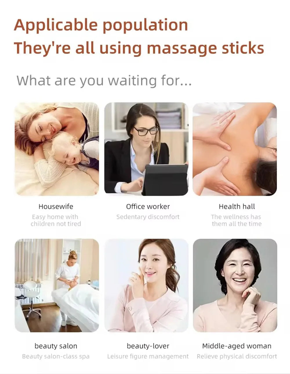 Appareil de Massage Chauffant à Lumière Rouge Relaxante