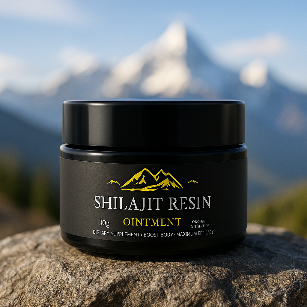 Résine de Shilajit pure grade GOLD