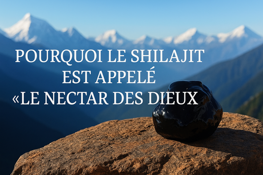 Pourquoi le Shilajit est appelé “le nectar des dieux” 🌄