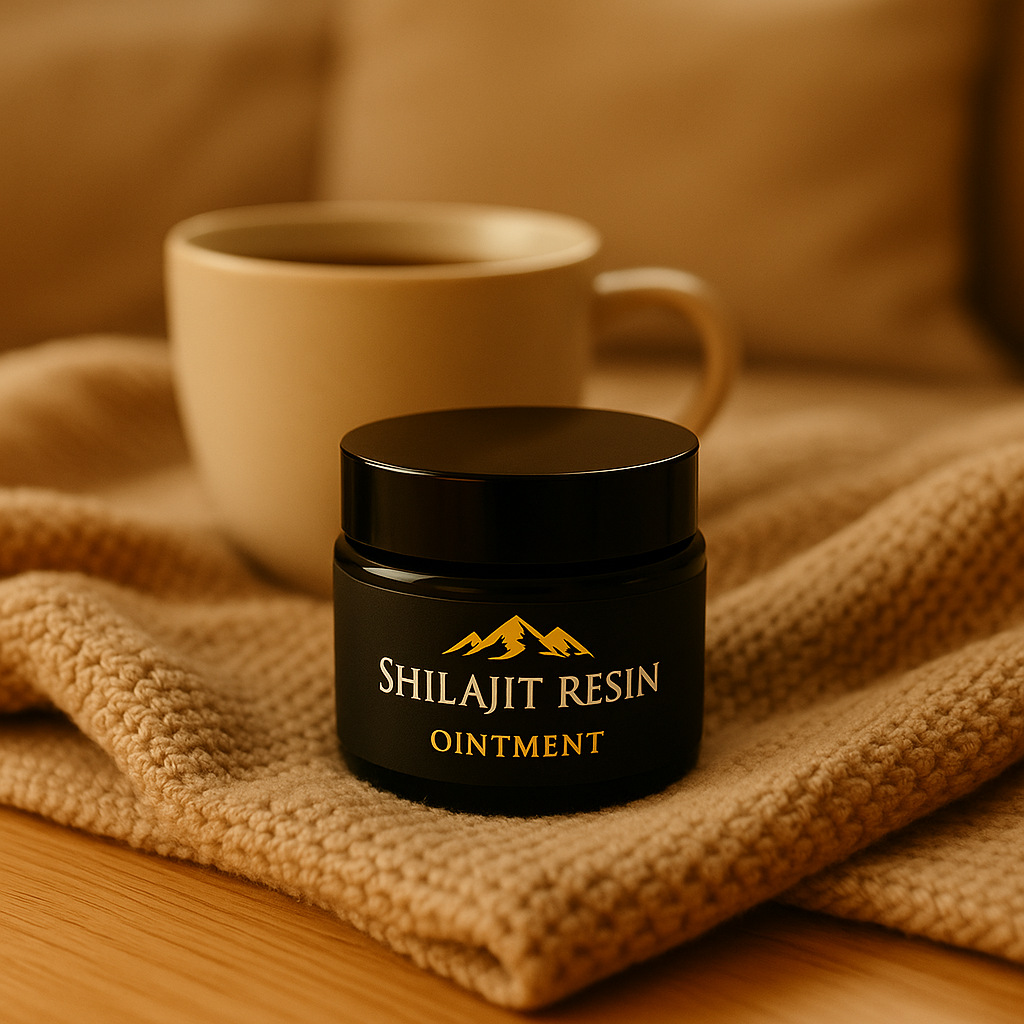 Résine de Shilajit pure grade GOLD