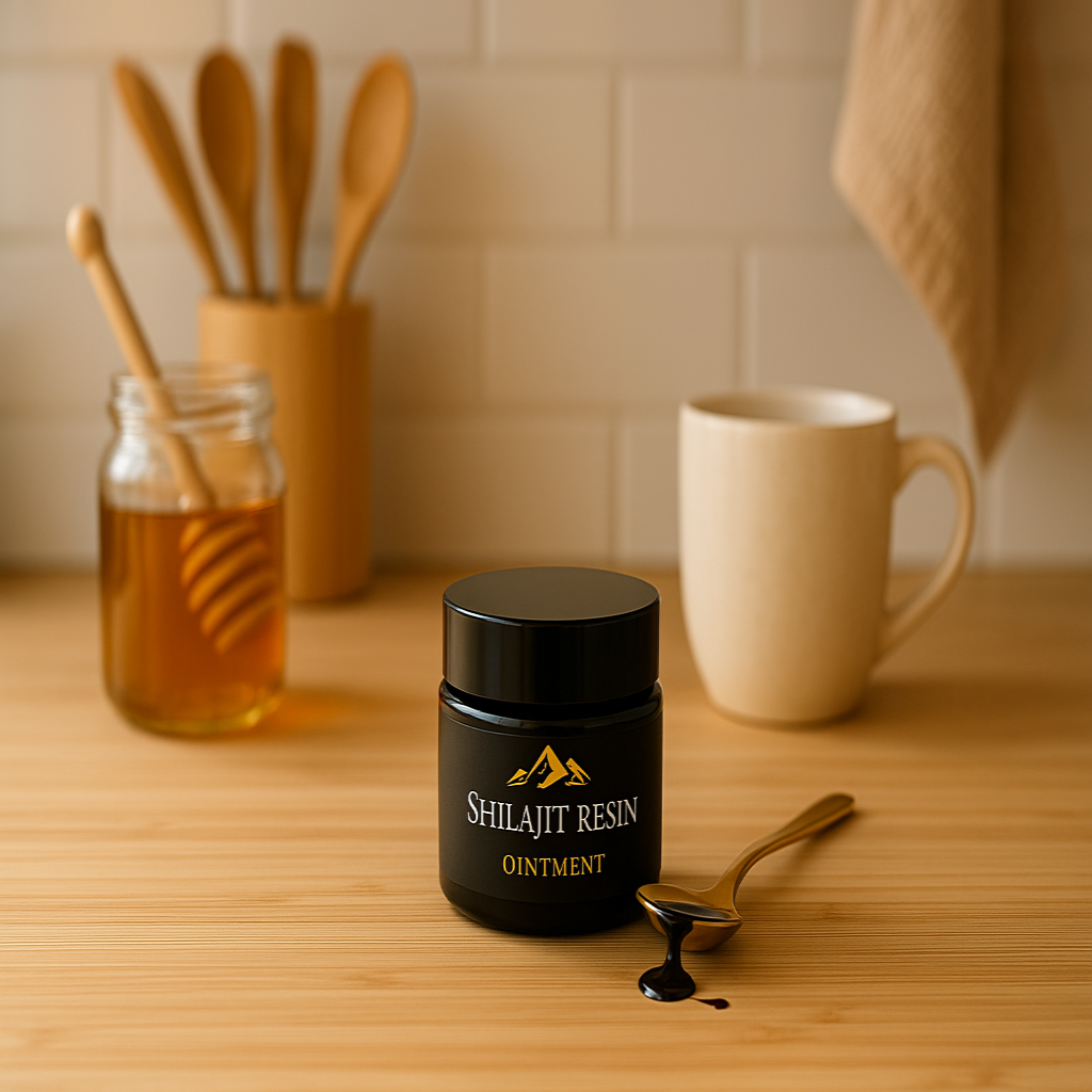 Résine de Shilajit pure grade GOLD