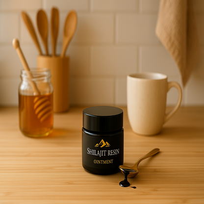 Résine de Shilajit pure grade GOLD