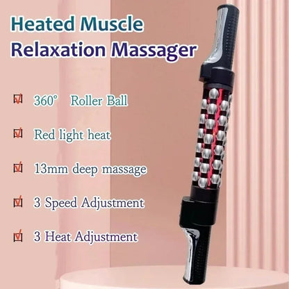 Appareil de Massage Chauffant à Lumière Rouge Relaxante