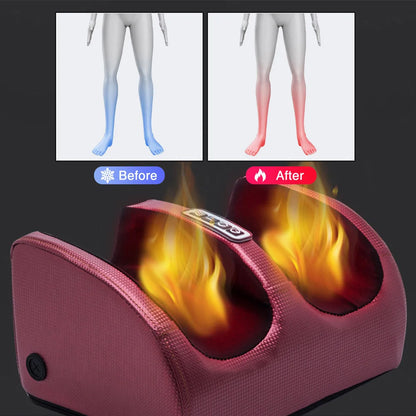 Appareil de Massage des Pieds Électrique avec Chauffage