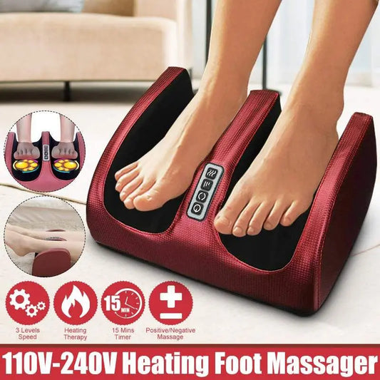 Appareil de Massage des Pieds Électrique avec Chauffage