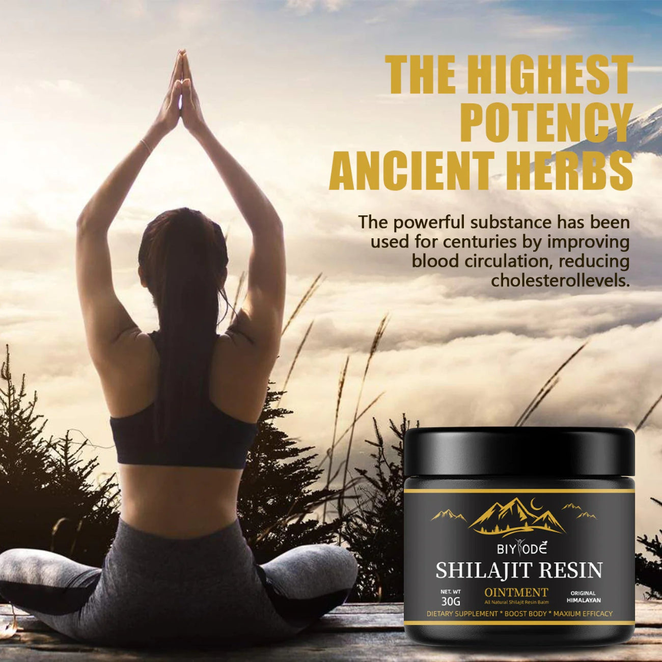 SHILAJIT : Résine pure d'Himalaya