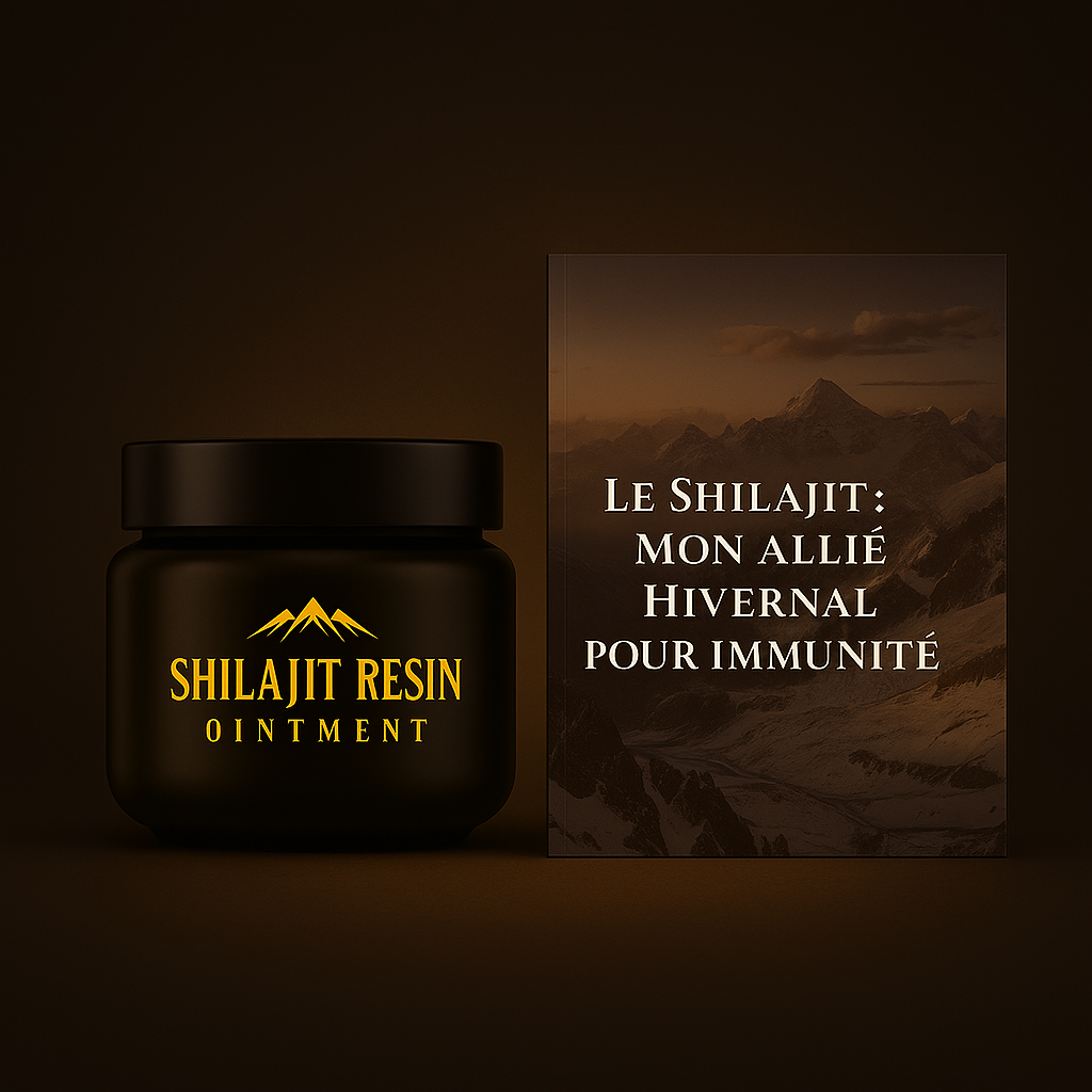 Résine de Shilajit pure grade GOLD