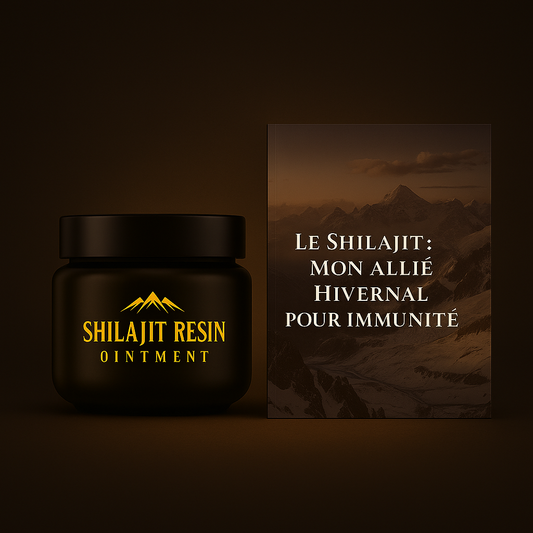 Résine de Shilajit pure grade GOLD